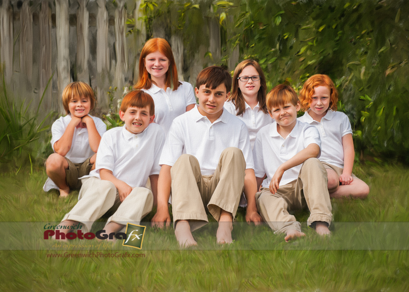 Family Reunion Children Portrait