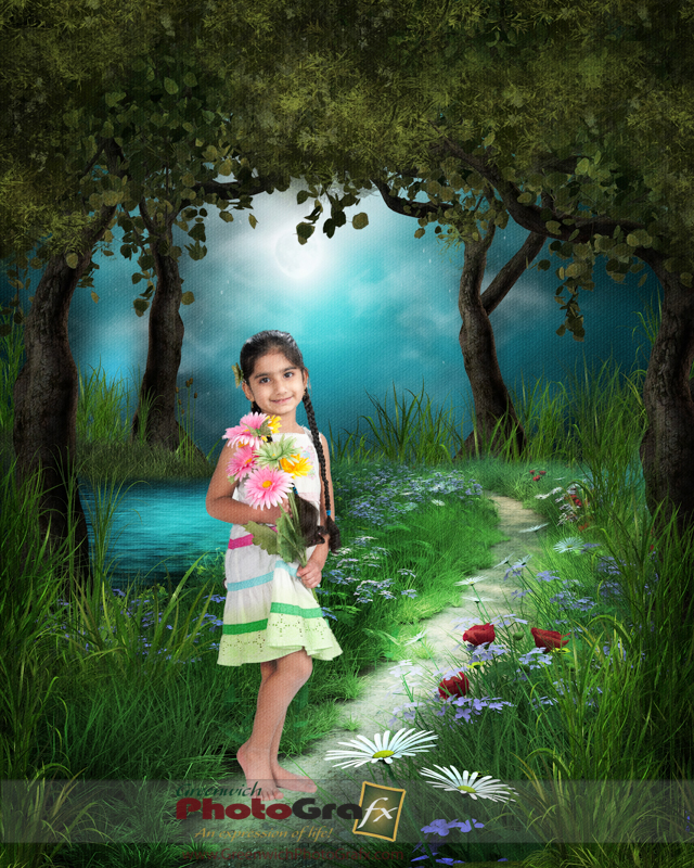 Fantasy Themed Children Portrait 1