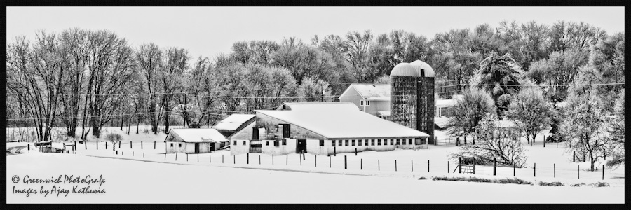 Grain Farm In The Snow - Ajay Kathuria (Blue Ribbon, PNE 2012)